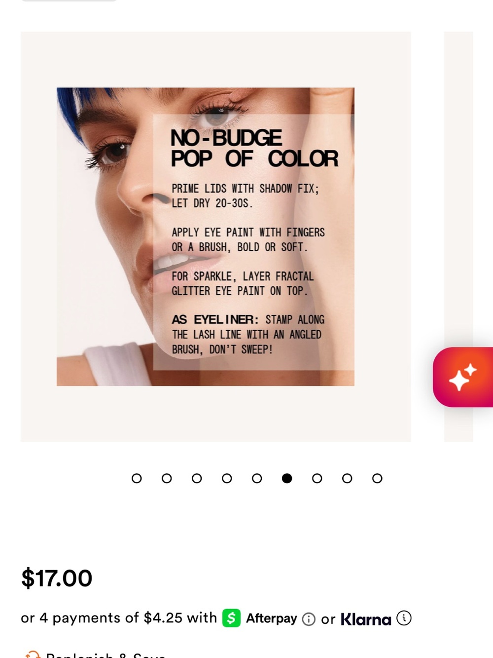 Weightless matte chocolate brown about-face Fluid Eye Paint eyeshadow - Picture 5 of 5